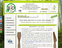 Tablet Screenshot of bioustensiles.com